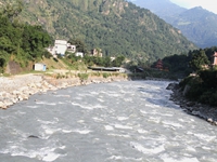 River KaliGandagi, Beni