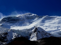 Dhaulagiri from deposit camp