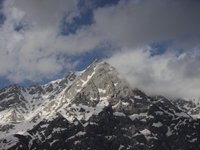 The Moon Peak from Triund