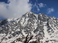 Moon peak from Snowline