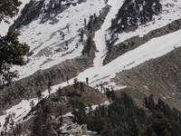 The base of Moon peak from Snowline