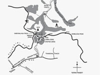 Lamea/Lamia Glacier Map