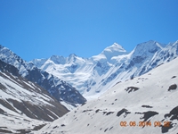 Khimloga Glacier and Thandan Thatch