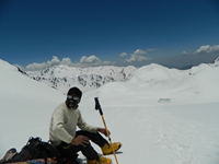 The ice pond from singha top