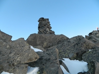 The Cairn on the Singha top