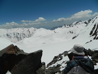 Lamea/Lamia glacier from Singha top