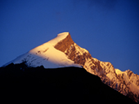 Black peak from Arunjhari