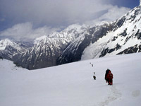 Dawne from Lamkhaga Pass