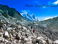 Just before Gangotri Glacier March