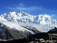 Kanchenjungha bird view