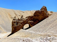 Gateway of Ladakh near Sarchu on the way Leh to Manali