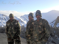 Army near Changla Pass