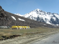 Tent near Sarchu