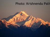 A view of Kanchenjunga from Lava