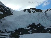 Pass from Lingty glacier