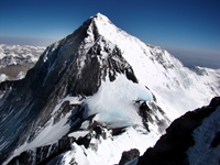 Everest from Lhotse Peak