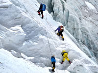 Lhotse west face