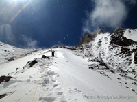 THE LAST STEPS TO LONGSTAFF'S COL