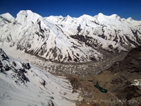 NANDA DEVI SANCTUARY FROM LONGSTAFF'S COL