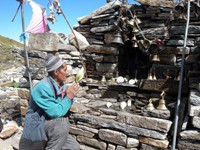 Worship at Ganesh Top