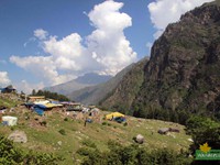 Kheerganga campsite