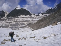 Way to Bishali glacier