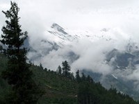 View from the Harshil valley