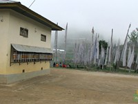 This monastery is located at the top of the village.