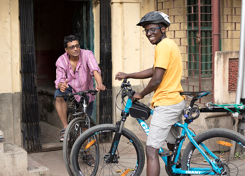 Anindya Mukherjee, Peter Ngugi