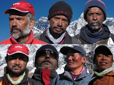 team members mt everest expedition